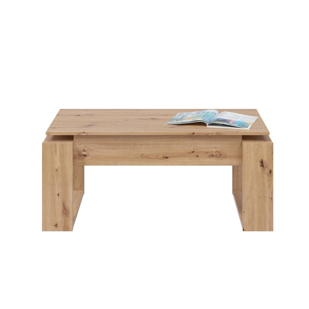 Table basse à plateau relevable PLATO